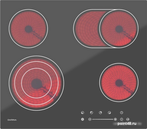 Варочная поверхность Darina 4P E 329 B черный в Липецке