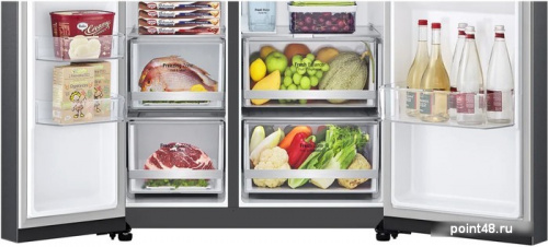 Холодильник side by side LG DoorCooling+ GC-L257CBEC в Липецке фото 3