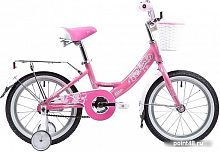 Купить Детский велосипед Novatrack Girlish line 16 (розовый/белый, 2019) в Липецке
