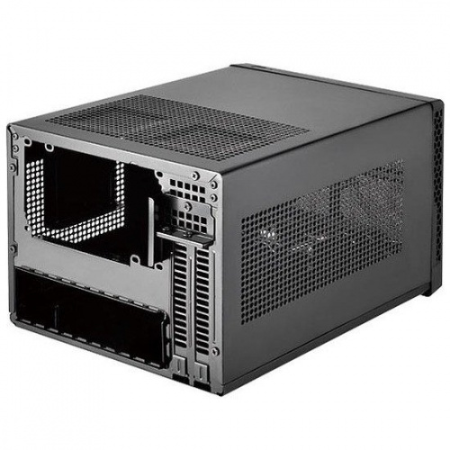 Корпус Silverstone SST-SG13B Sugo Mini-ITX Compact Computer Cube Case, Mesh Front Panel, black, RTL {4} фото 3