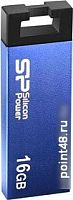 Купить Флеш Диск Silicon Power 8Gb Touch 835 SP008GBUF2835V1B USB2.0 синий в Липецке