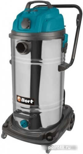 Купить Строительный пылесос Bort BSS-2260-Twin 2200Вт (уборка: сухая/влажная) синий в Липецке фото 2