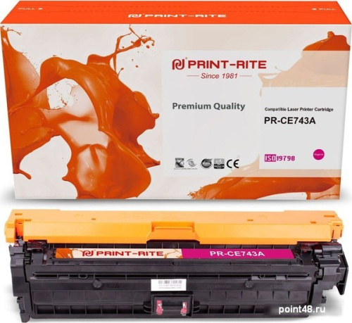 Купить Картридж Print-Rite PR-CE743A (аналог HP CE743A) в Липецке