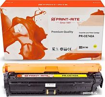 Купить Картридж Print-Rite PR-CE742A (аналог HP CE742A) в Липецке