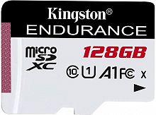 Купить Флеш карта microSDXC 128Gb Class10 Kingston SDCE/128GB High Endurance w/o adapter в Липецке