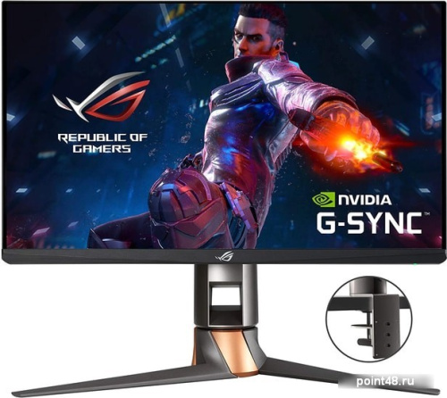 Купить Монитор Asus 24.5  ROG Swift PG259QNR IPS 1920x1080 360Hz G-Sync 400cd/m2 16:9 в Липецке