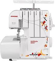 Купить Оверлок Janome Artstyle 4057 белый в Липецке