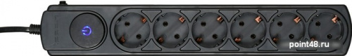 Купить Сетевой фильтр Ippon BK252-16 5м (6 розеток) черный (коробка) в Липецке фото 2