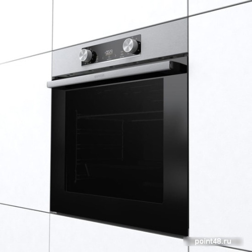 Духовой шкаф Электрический Gorenje BO6735E02XK нержавеющая сталь/черный в Липецке фото 3