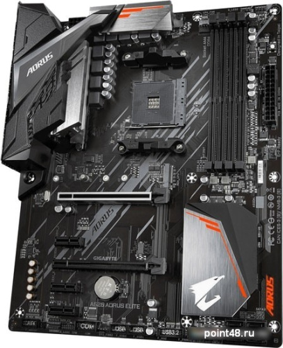 Материнская плата Gigabyte A520 AORUS ELITE Soc-AM4 AMD B550 4xDDR4 ATX AC`97 8ch(7.1) GbLAN RAID+DVI+HDMI фото 3