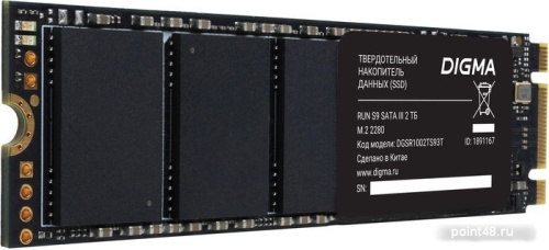 SSD Digma Run S9 2TB DGSR1002TS93T фото 2