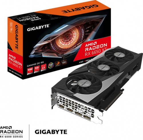 Видеокарта Gigabyte Radeon RX 6650 XT Gaming OC 8G GV-R665XTGAMING OC-8GD фото 2