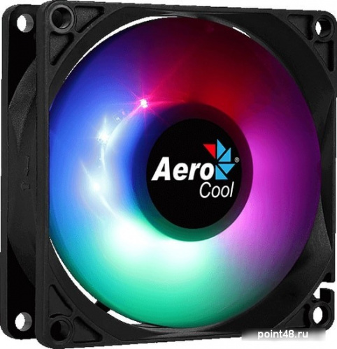 Вентилятор Aerocool Frost 8 80x80mm 3-pin 4-pin(Molex)28dB 90gr LED Ret