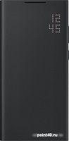 Чехол (флип-кейс) Samsung для Samsung Galaxy S22 Ultra Smart LED View Cover черный (EF-NS908PBEGRU) в Липецке