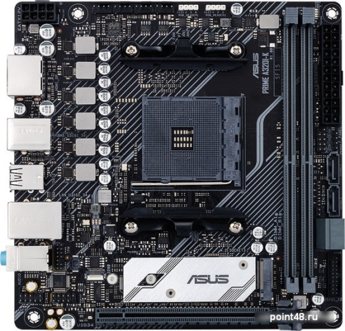 Материнская плата Asus PRIME A320I-K Soc-AM4 AMD A320 2xDDR4 mini-ITX AC`97 8ch(7.1) GbLAN RAID+HDMI+DP