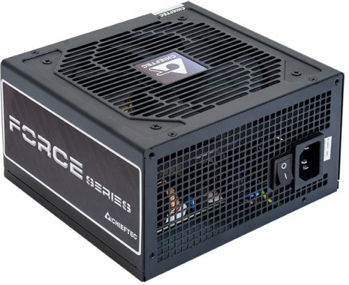 Блок питания Chieftec Force CPS-750S (ATX 2.3, 750W, 85 PLUS, Active PFC, 120mm fan) Retail