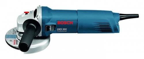 Купить Углошлифовальная машина Bosch GWS 1000 1000Вт 11000об/мин рез.шпин.:M14 d=125мм в Липецке фото 2