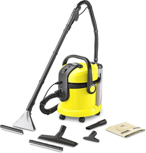 Купить Моющий пылесос KARCHER SE 4001, 1400Вт, желтый в Липецке