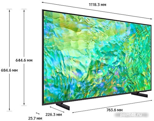 Купить Телевизор Samsung Crystal UHD 4K CU8000 UE50CU8000UXRU в Липецке фото 3