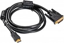 Купить Кабель DVI Buro HDMI19 (m)/DVI-D(m) 1.8м феррит.кольца Позолоченные контакты в Липецке