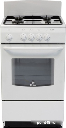 Плита Газовая De Luxe 5040.38г белый в Липецке