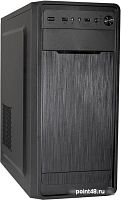 Корпус Exegate EX283069RUS  XP-332 Black, ATX, <XP350, Black,120mm>, 2*USB, Audio