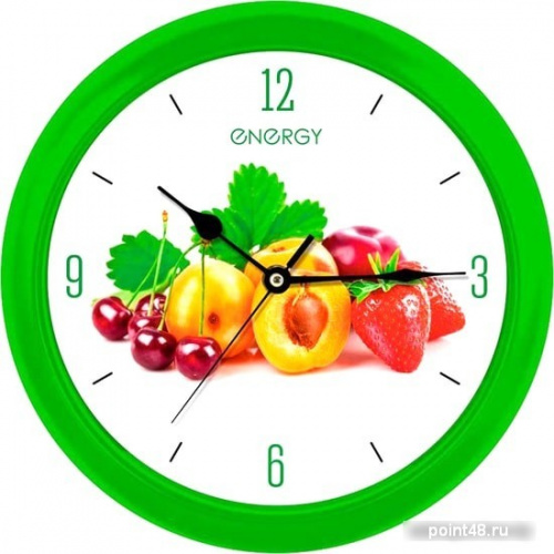 Купить Часы настенные ENERGY ЕС-112 фрукты (009485) в Липецке