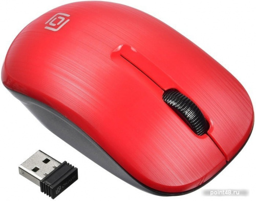 Купить Мышь Oklick 525MW (красный) в Липецке фото 3