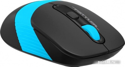 Купить Мышь A4 Fstyler FG10 черный/синий оптическая (2000dpi) беспроводная USB (4but) в Липецке фото 2