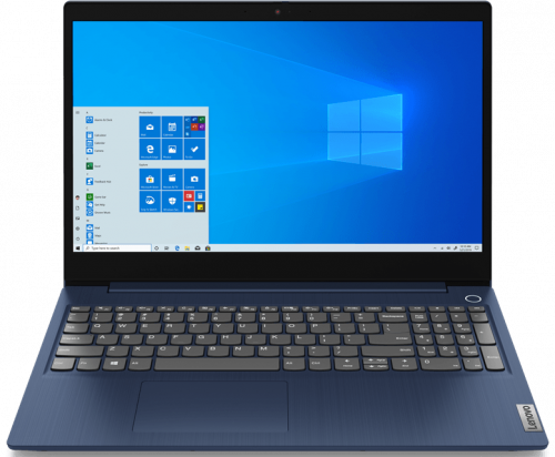 Ноутбук 15.6  HD Lenovo IdeaPad 3 abyss blue (Pen 6405U/4Gb/1Tb/noDVD/MX130 2Gb/no OS) (81WB00XJRK) в Липецке