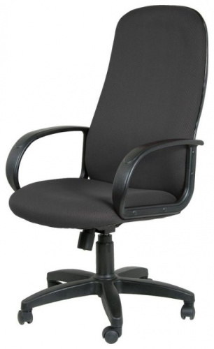 Кресло руководителя Chairman 279 PL, ткань JP черно-серая, механизм качания