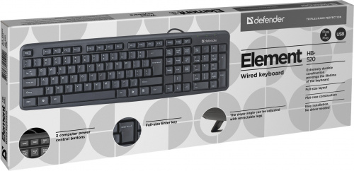 Купить Клавиатура Keyboard DEFENDER Element HB-520 в Липецке фото 2