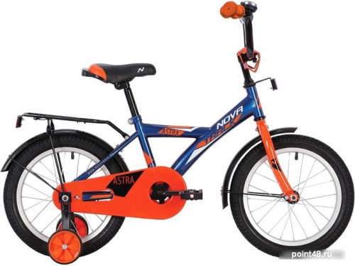 Купить Детский велосипед Novatrack Astra 14 2020 143ASTRA.BL20 (синий/оранжевый) в Липецке на заказ