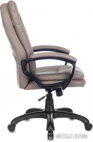 Кресло руководителя Бюрократ CH-868N серый искусственная кожа крестовина пластик фото 3