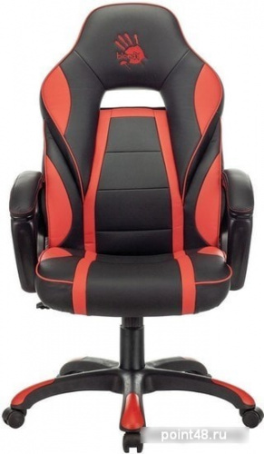 Кресло игровое A4Tech Bloody GC-350 черный/красный эко.кожа крестовина фото 2