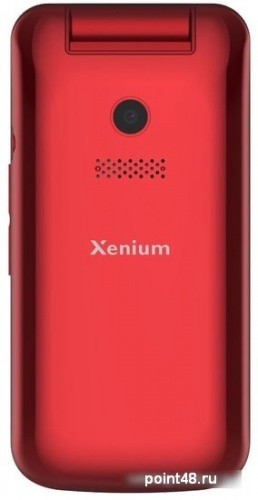 Мобильный телефон Philips E255 Xenium 32Mb красный раскладной 2Sim 2.4 240x320 0.3Mpix GSM900/1800 GSM1900 MP3 FM microSD max32Gb в Липецке фото 3