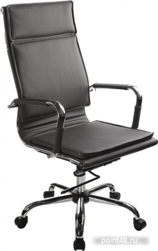 Кресло руководителя БЮРОКРАТ Ch-993, искусственная кожа, черный