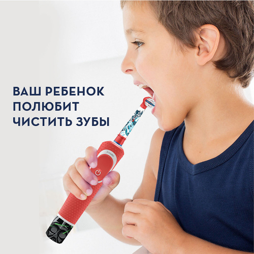 Купить Зубная щетка электрическая Oral-B Frozen D100.413.2KX голубой в Липецке фото 5
