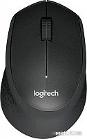 Купить Мышь Logitech M330 Silent Plus черный оптическая (1000dpi) беспроводная USB (3but) в Липецке