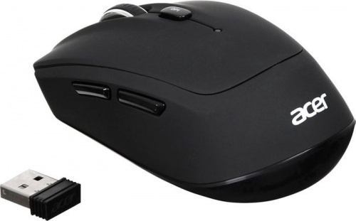 Купить Мышь Acer OMR040 черный оптическая (1600dpi) беспроводная USB (7but) в Липецке фото 3