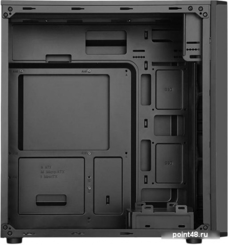 Корпус Accord JP-II черный без БП ATX 6x120mm 2xUSB2.0 1xUSB3.0 audio фото 2