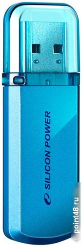 Купить Флеш Диск Silicon Power 64Gb Helios 101 SP064GBUF2101V1B USB2.0 синий в Липецке