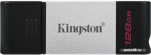 Купить Флеш Диск Kingston 128Gb DataTraveler 80 DT80/128GB USB3.0 черный в Липецке