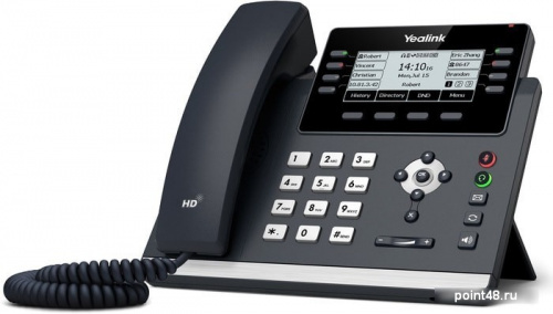 Купить Телефон SIP Yealink SIP-T43U черный в Липецке фото 2
