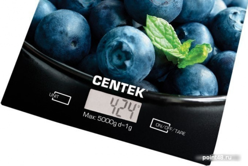 Купить Кухонные весы CENTEK CT-2462 Голубика в Липецке фото 2