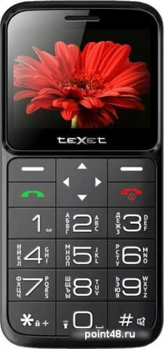 Мобильный телефон TeXet TM-В226 (черный) в Липецке фото 2