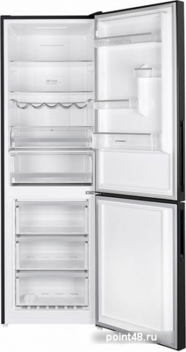 Холодильник Maunfeld MFF185NFB черный (двухкамерный) в Липецке фото 2