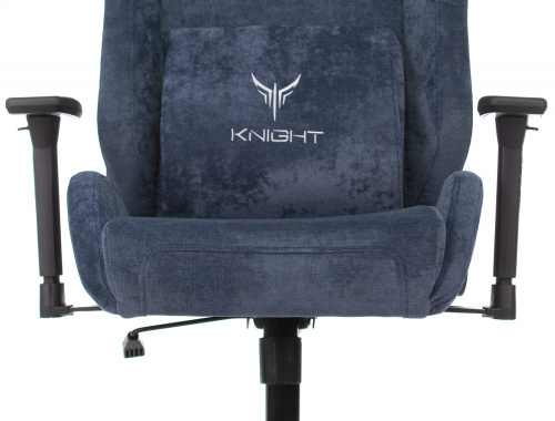 Кресло игровое Knight N1 Fabric синий Light-27 с подголов. крестовина металл фото 6