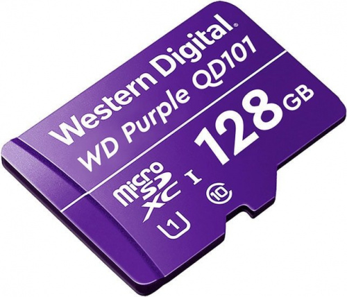 Купить Флеш карта microSDXC 128Gb Class10 WD WDD128G1P0C Purple w/o adapter в Липецке фото 2