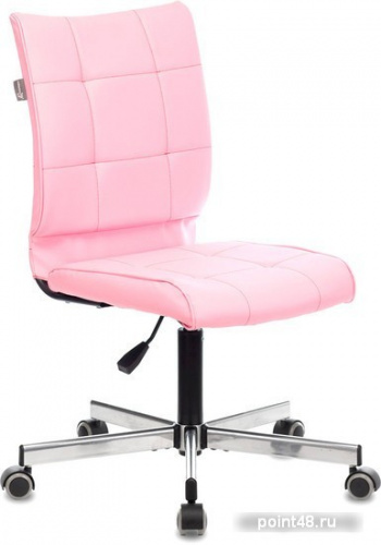 Кресло Бюрократ CH-330M светло-розовый Diamond 357 эко.кожа крестовина металл